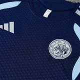 26/27 Ajax Royal Blue Training sleeve Shorts Suit