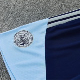 26/27 Ajax Royal Blue Training sleeve Shorts Suit