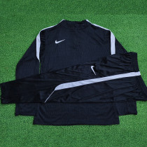 26/27NJ Black Player Version Half Pull Tracksuit#Ｃ2602(半拉链)