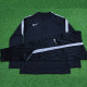 26/27NJ Black Player Version Half Pull Tracksuit#Ｃ2602(半拉链)