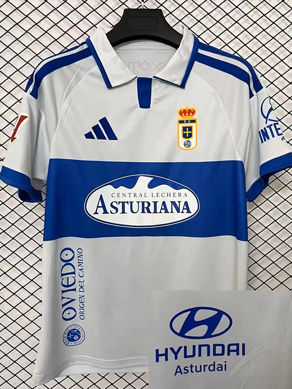 26/27 Real Oviedo Away Fans Soccer Jersey