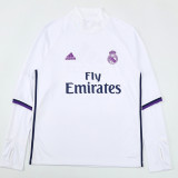 2016/2017 RMA White Retro Half Pull Training Top(半拉链)