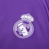 2016/2017 RMA Purple Retro Half Pull Training Top(半拉链)