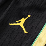 26/27 Brazil Player Version Black Training Shirts Black Pants Suit