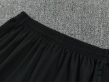 26/27 LIV All Black Kids Training sleeve Shorts Suit#童装