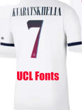26/27 PSG Away Fans Soccer Jersey