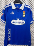 26/27 Real Oviedo Home Fans Soccer Jersey