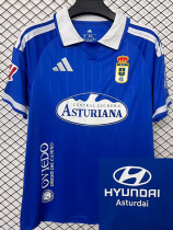26/27 Real Oviedo Home Fans Soccer Jersey