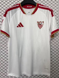 26/27 Sevilla Home  Fans  Soccer Jersey