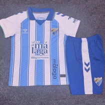26/27 Málaga CF Home Kids Soccer Jersey