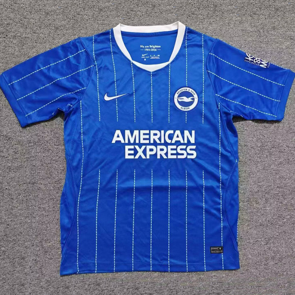 26/27 Brighton Home Fans Soccer Jersey