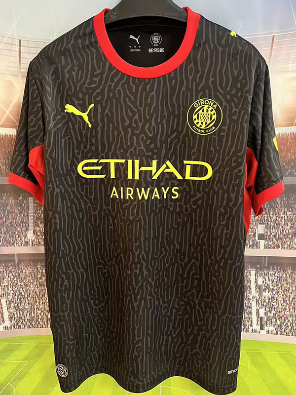 26/27 Girona Away Fans Soccer Jersey