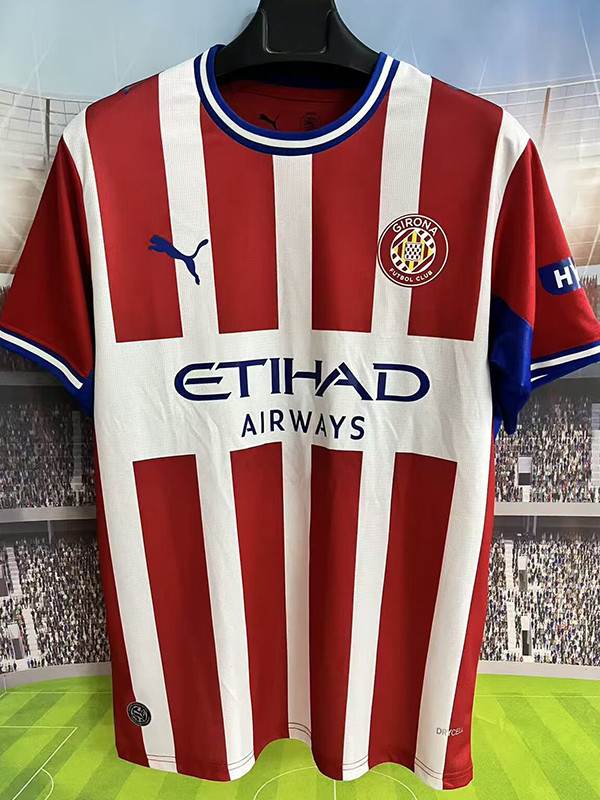 26/27 Girona Home Fans Soccer Jersey
