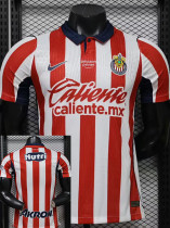 26/27 Chivas Home Player Version  Soccer Jersey