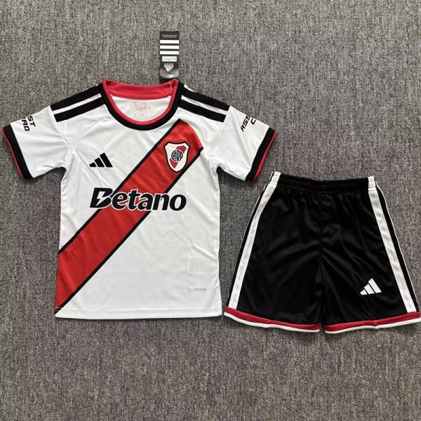 26/27 River Plate Home Kids Soccer Jersey