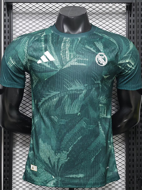 25/26 RMA Light Green Player Version Training Shirts