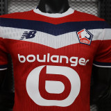 26/27 Lille Home Player Version Soccer Jersey