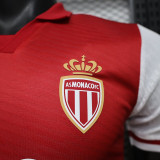 26/27 Monaco Home Player Version Soccer Jersey