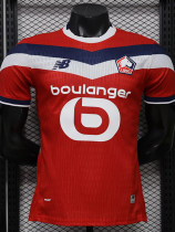 26/27 Lille Home Player Version Soccer Jersey