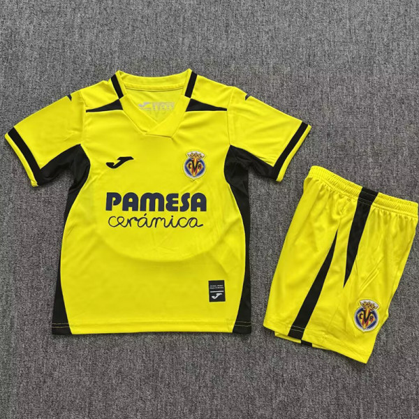 26/27 Villarreal Home Kids Soccer Jersey