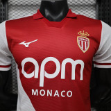 26/27 Monaco Home Player Version Soccer Jersey