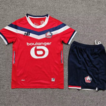 26/27 Lille Home Kids Soccer Jersey