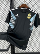 2018 Argentina Away Retro Soccer Jersey