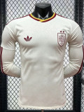 26/27 Spain Away 2Star Long Sleeve Player Version Soccer Jersey(2星)