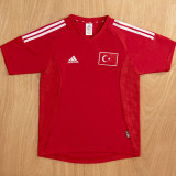 2002 Turkey Home Retro Soccer Jersey