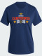 26/27 Spain Royal Blue CAMPEONES Commemorative Edition Pure Cotton Men's T-shirt