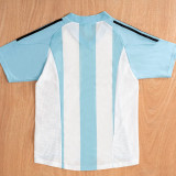 2002 Argentina Home Retro Soccer Jersey