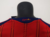 26/27 Spain Home2-Star Player Version Long Sleeve Soccer Jersey(2星)