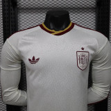 26/27 Spain Away 2Star Long Sleeve Player Version Soccer Jersey(2星)