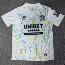 26/27 Rangers White Goalkeeper Fans Soccer Jersey