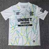 26/27 Rangers White Goalkeeper Fans Soccer Jersey