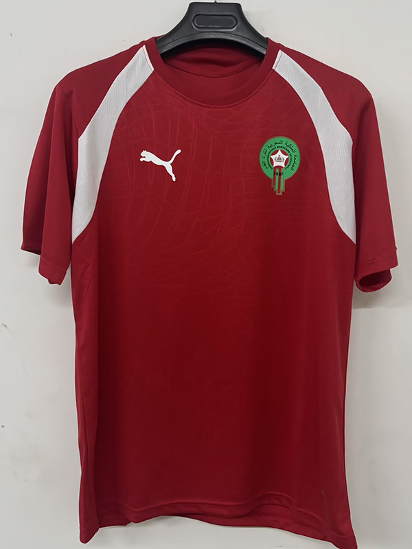 26/27 Morocco Red Training Shirt