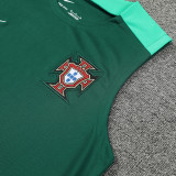 24/25 Portugal Green Tank top and shorts suit