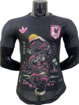 23/2 Japan Black Tokyo Dragon Special Edition Player Version Soccer Jersey