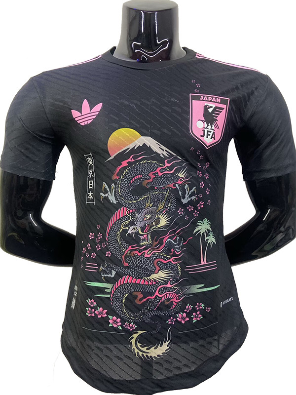 23/2 Japan Black Tokyo Dragon Special Edition Player Version Soccer Jersey