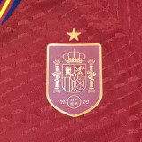 2022 Spain Home World Cup Player Version Soccer Jersey