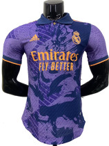 23/24 RMA Purple Dragon Special Edition Player Version Soccer Jersey