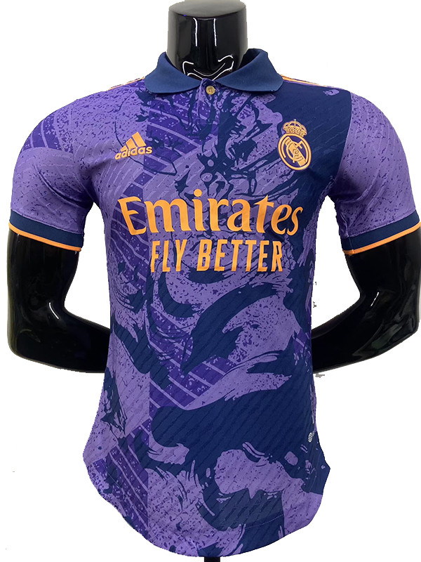 23/24 RMA Purple Dragon Special Edition Player Version Soccer Jersey