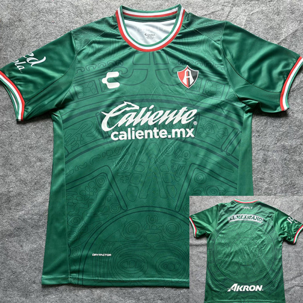 26/27 Atlas Green Retro Edition Fans Soccer Jersey