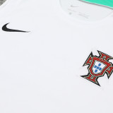 24/25 Portugal White Tank top and shorts suit