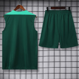 24/25 Portugal Green Tank top and shorts suit