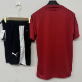 26/27 Morocco Red Training Shirts Suit