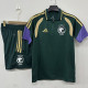 26/27 Saudi Arabia Green Half Pull Polo Training Shirts Suit