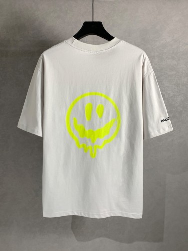 Balenciaga Alien Graphic T-Shirt – Round Neck, Short Sleeve, Designer Streetwear Tee TX05