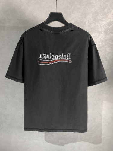 Balenciaga Political Campaign T-shirt Reverse Wear Embroidered Tee