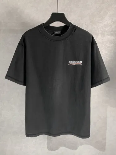 Balenciaga Political Campaign T-shirt Reverse Wear Embroidered Tee